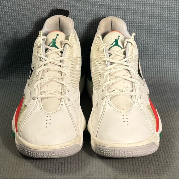 Nike Air Jordan Zoom \'92 \'White‎ Lucky Green Dark Sulfur’ Shoes Men’s Size 11 main image 7